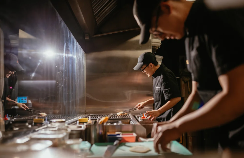 ระบบร้านอาหารหลังร้าน
